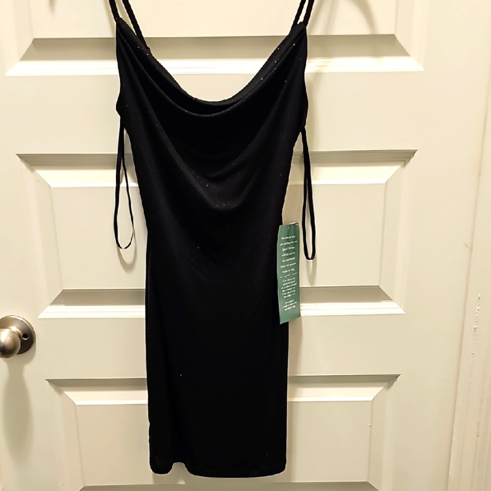 Elegant Black Sleeveless Dress